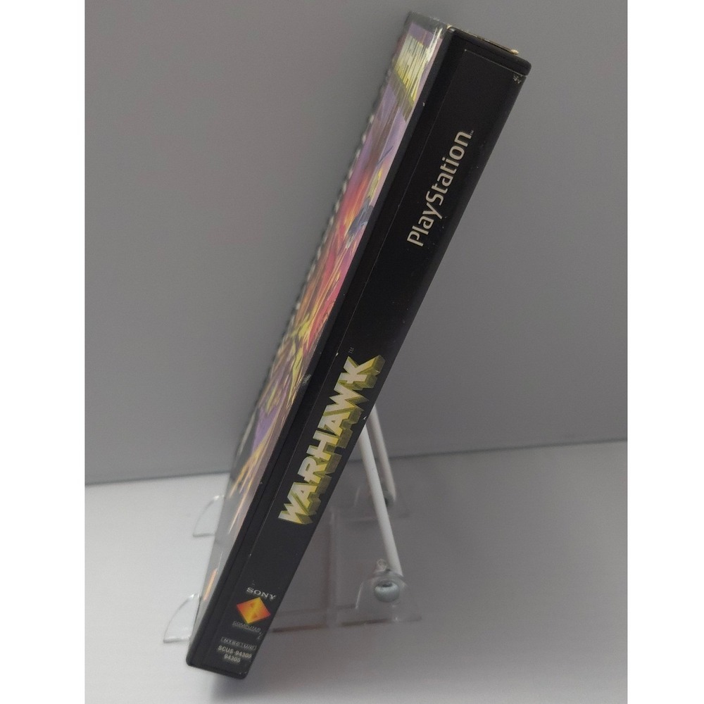 Warhawk PlayStation 1 (PS1)‎ Long Box - Complete in Box (CIB) W/ Reg Card Tested - Picture 2 of 13